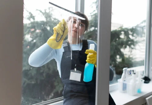 Nettoyage de vitres intérieures et extérieures à Jans